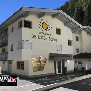  Apartament Gehoerde-soelden Inklusive Summercard